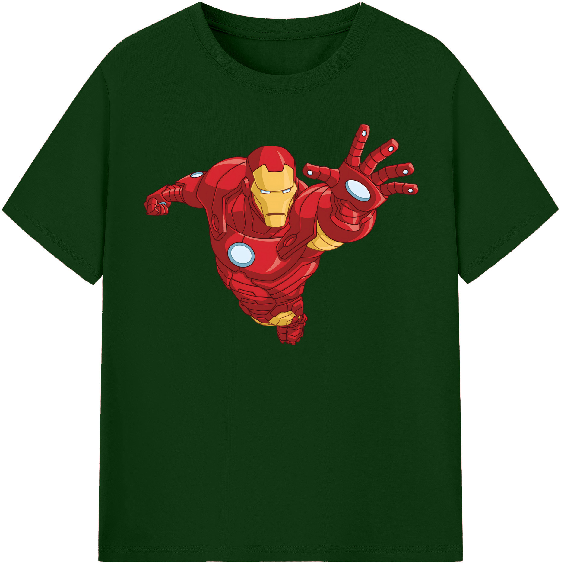 （画像用） アベンジャーズ The Avengers 綿100％半袖Tシャツ（フロントプリント）
